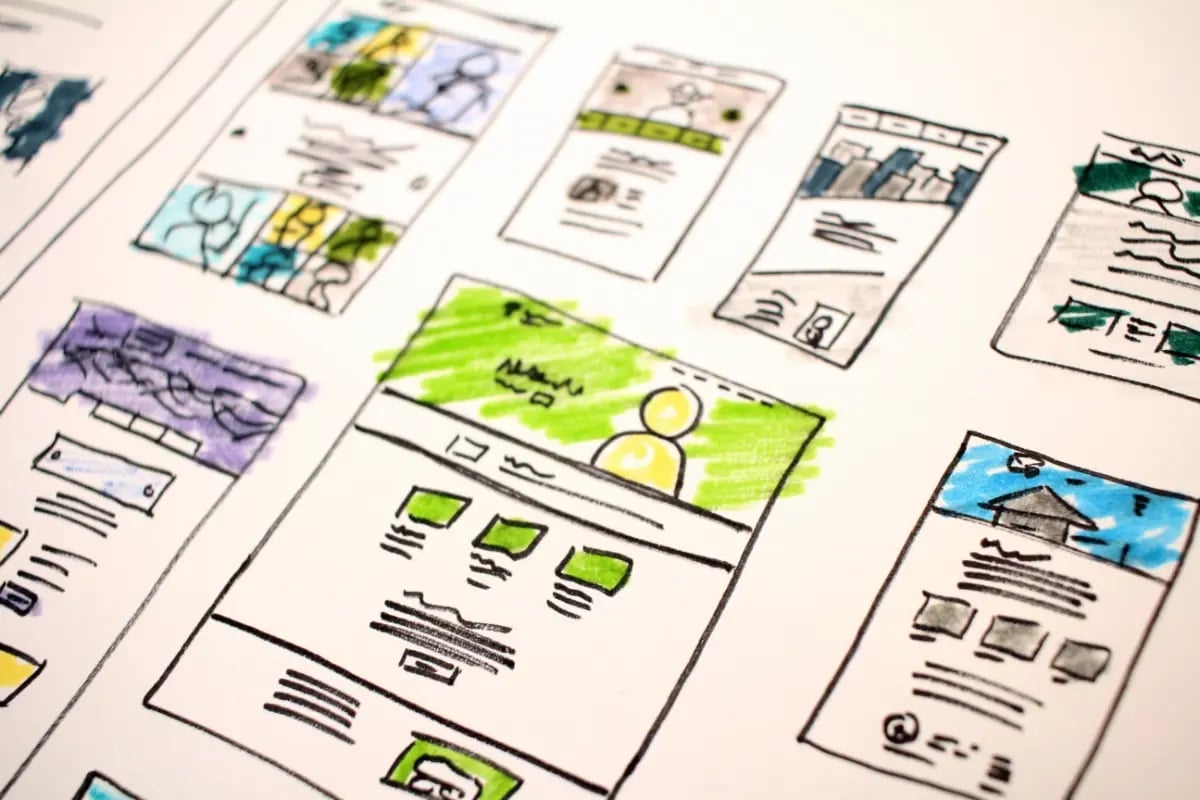 Arquitetura do site e organização das páginas