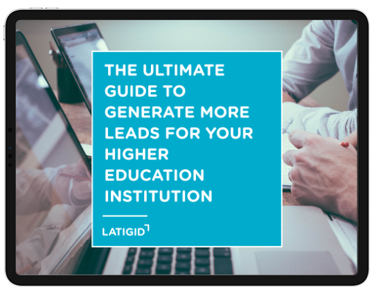 LP Generate more leads for your Higher Education Institution