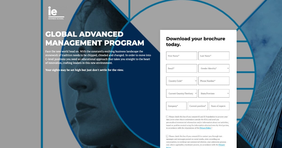 higher education marketing agency IE University