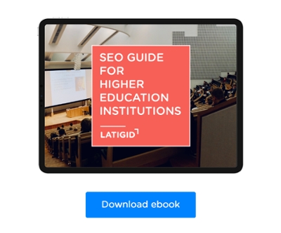 SEO Guide for Higher Education Institutions
